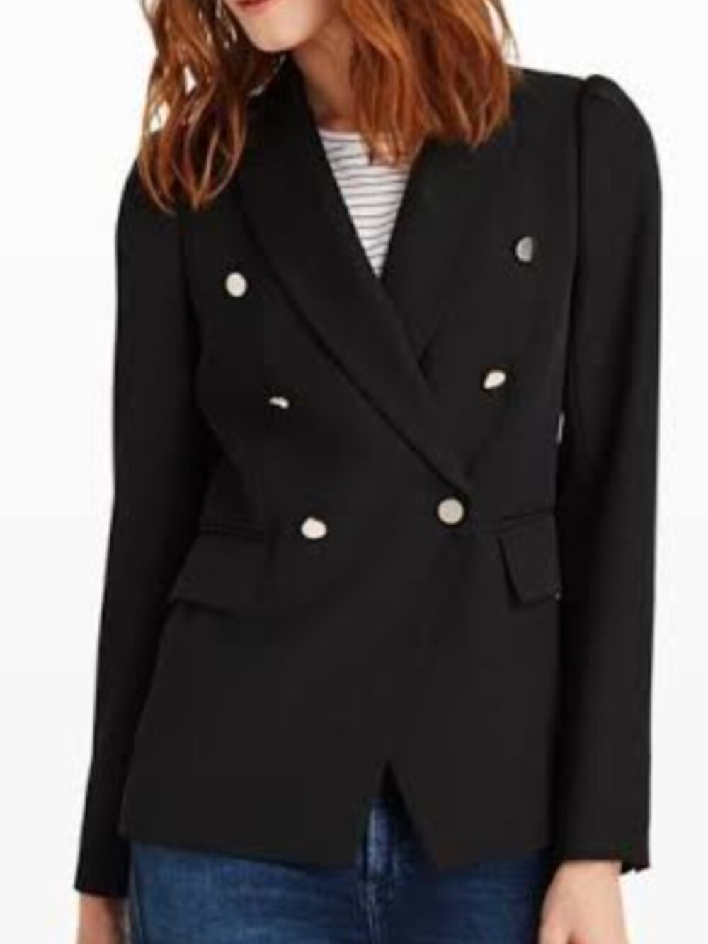 Club Monaco Jowdie Double Breasted Blazer | Size 0